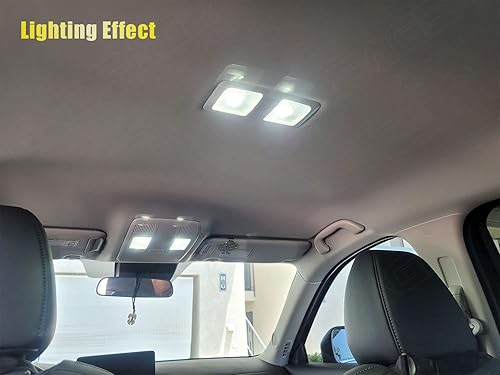 Miniatura 4 de Kit de 9 luces LED CX5 para interior Mazda CX-5 2013 2014 2015 2016 2017 2018 2019 2020 2021 blanco 6000K paquete de iluminación LED interior +