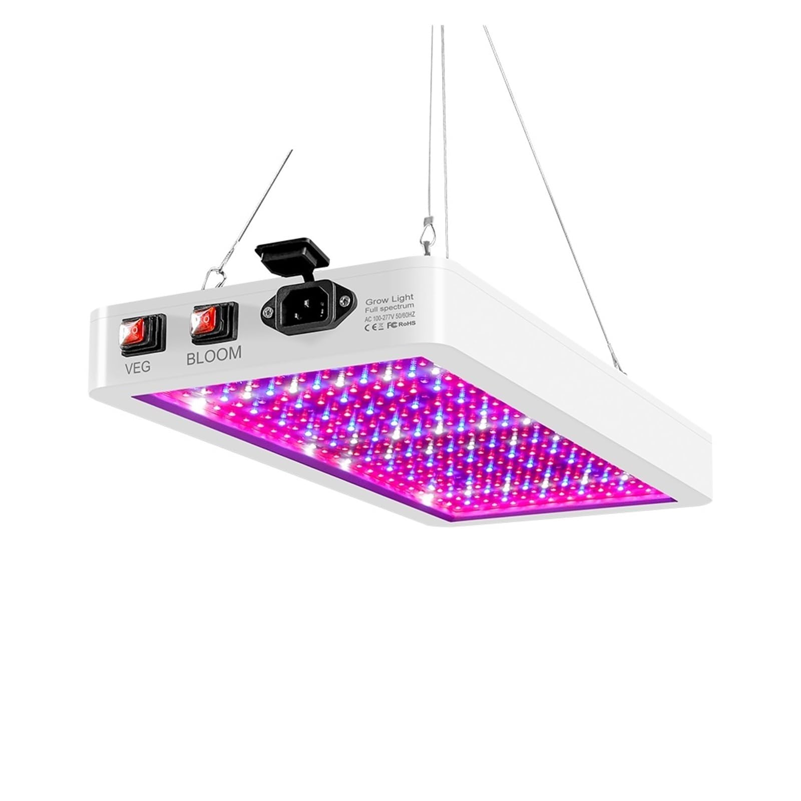 Lampara para Plantas, Lámpara LED for plantas, luz for cultivo, iluminación interior, Lampara, Panel, espectro completo, invernadero, semillas de flores, bombilla for tienda(5000W 312leds)