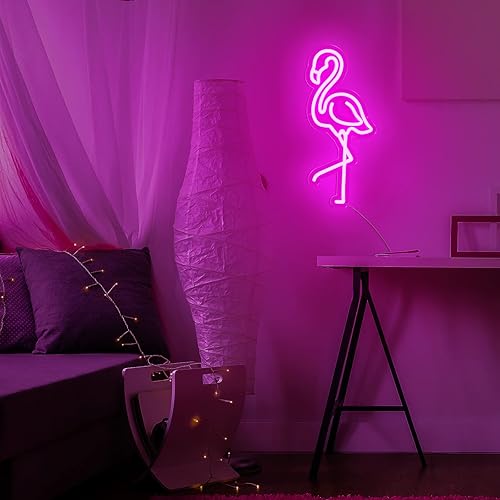Miniatura 5 de Letrero de neón con luces LED tropicales de neón alimentadas por USB, para decoración de pared de habitación de Navidad, dormitorio de niños, fiesta