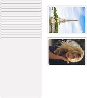 Pine & Linen 100pcs Heat Sealing Laminating Pouches,3x5inch Thermal Laminating Pouches Recipe Card Laminating Pouches for Photos/Library Cards/Note Cards/ID Cards