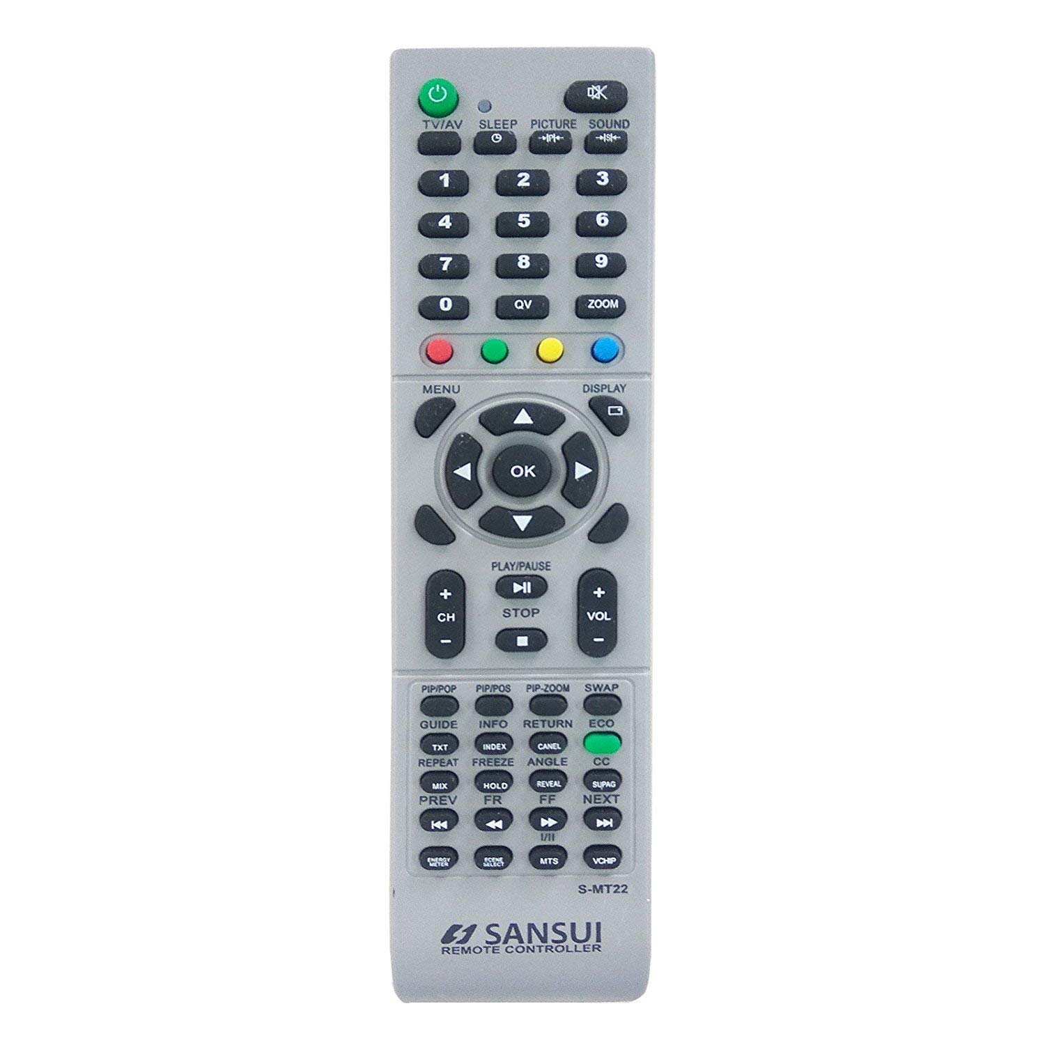 SHIELDGUARD® Sansui LED/LCD TV Remote No. 109, Compatible for Sansui LED/LCD (Please Match The Image with Your Existing Remote Before Placing The Order) (B08779V7TB) Amazon Price History, Amazon Price Tracker
