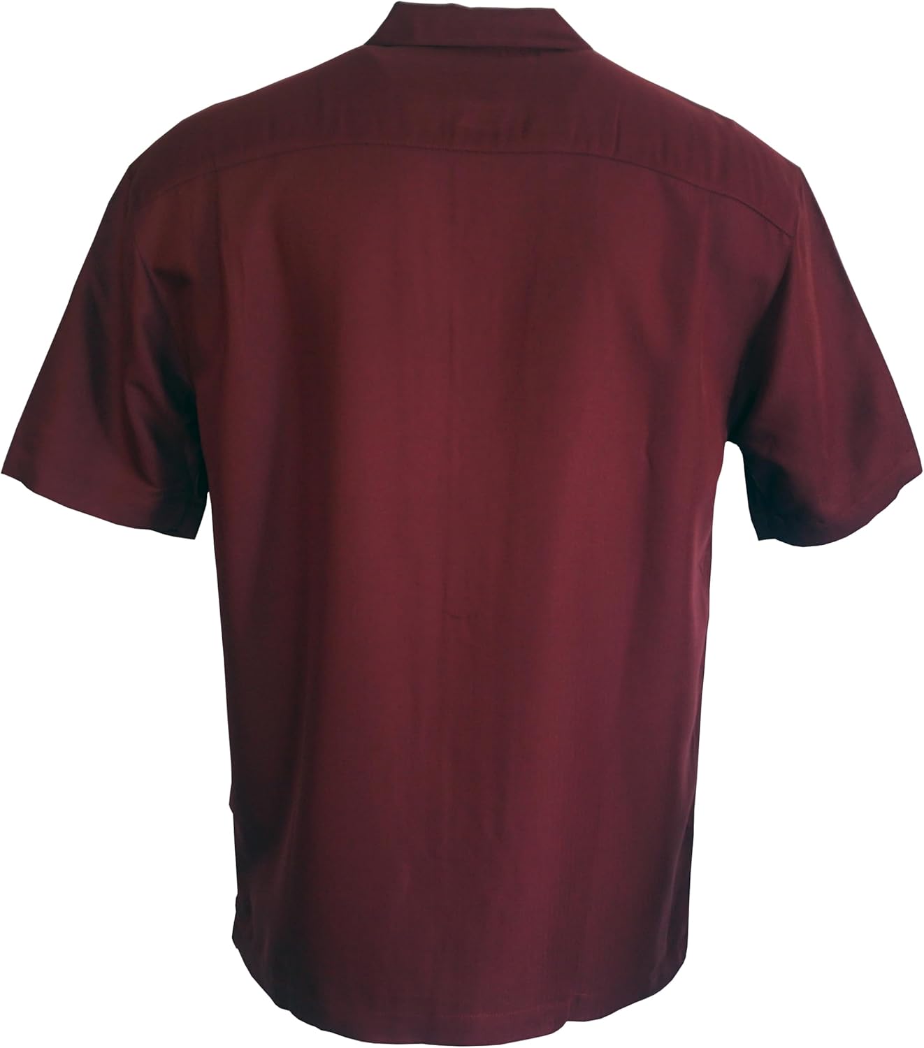 Foxfire Indygo Smith Poly/Rayon Herringbone Mens Shirt - Image 2