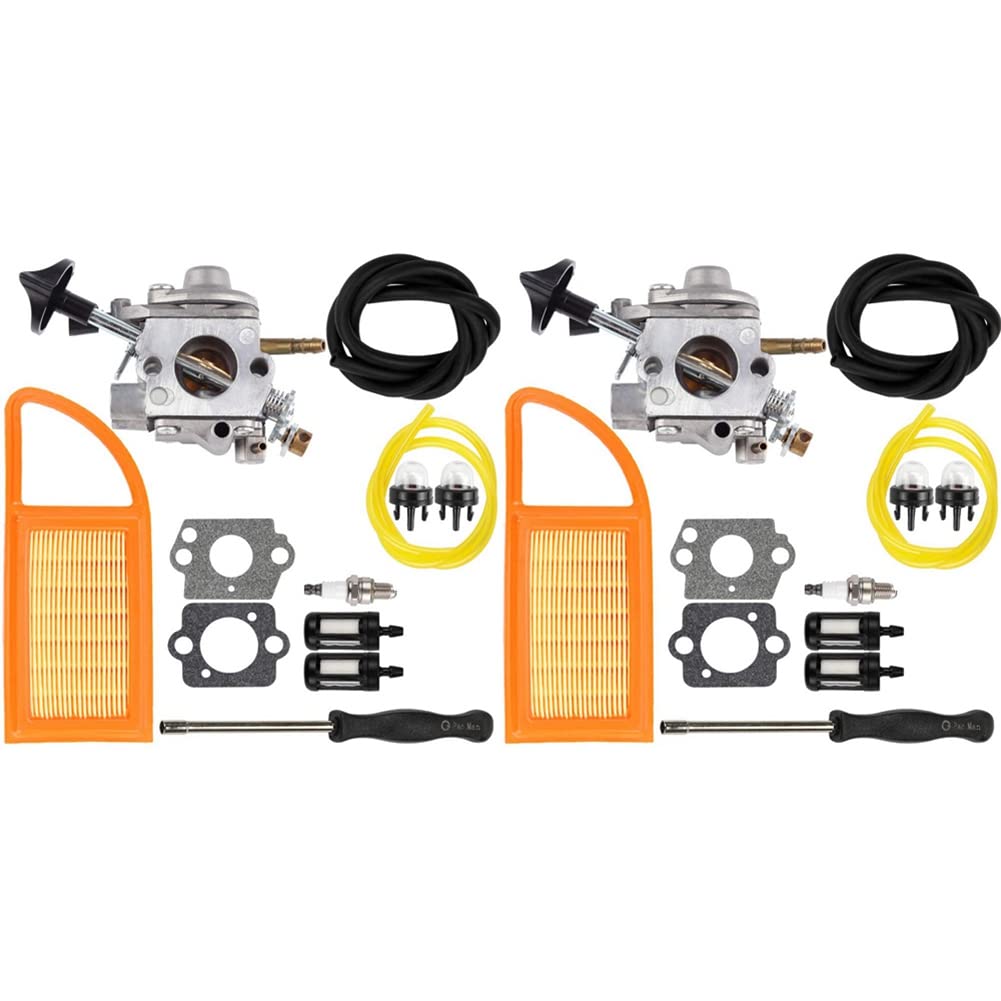 Jnchdghwa Black&Yellow&Silver 2X Br 600 Carburetor Air Filter Repower Kit For Br500 Br550 Br600 Backpack Blower Leaf Blower Parts