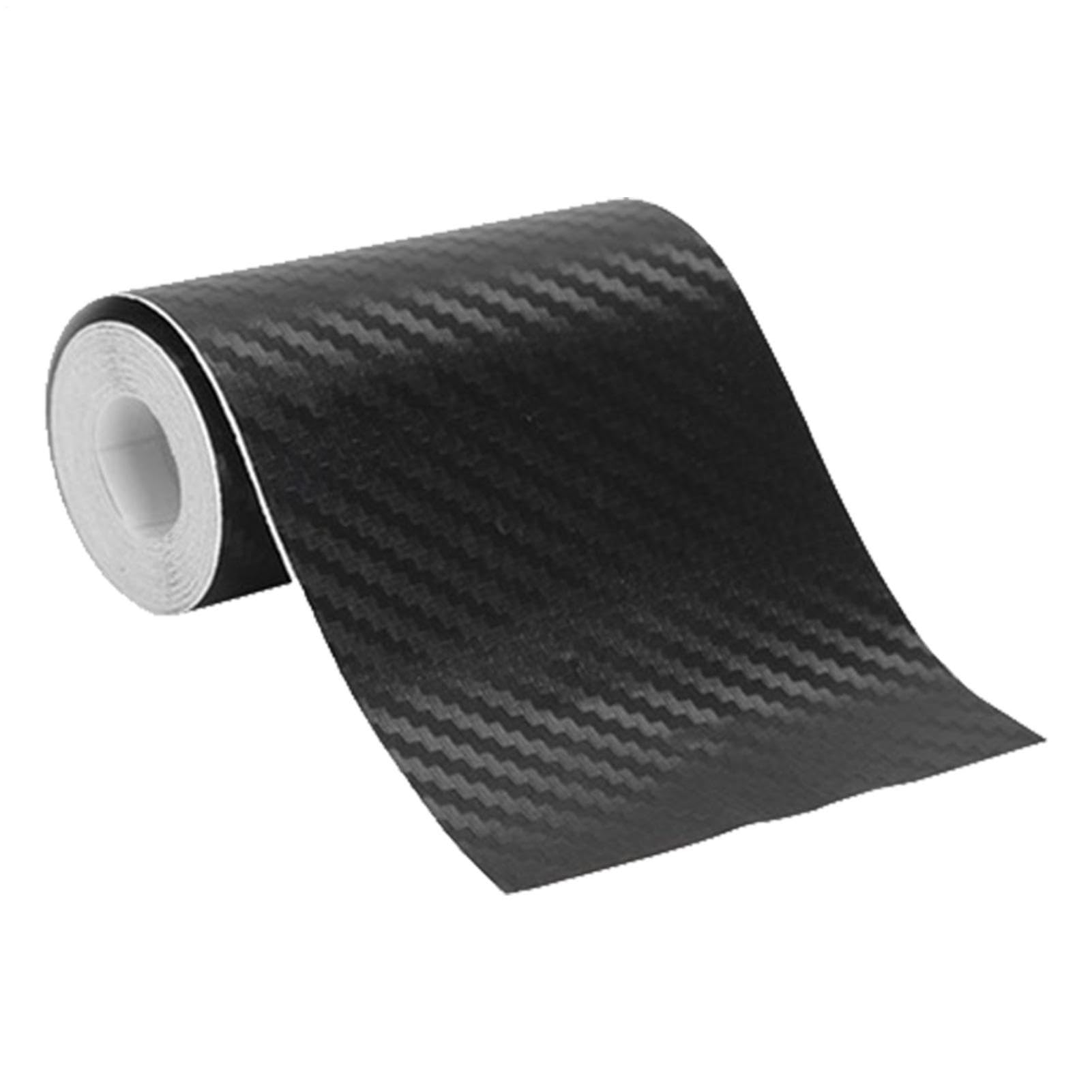Generisch Nastro adesivo in fibra di carbonio – 3D Wrap Detailing Film | Adesivo autoadesivo in twill per bagagliaio, paraurti, parafango, cruscotto