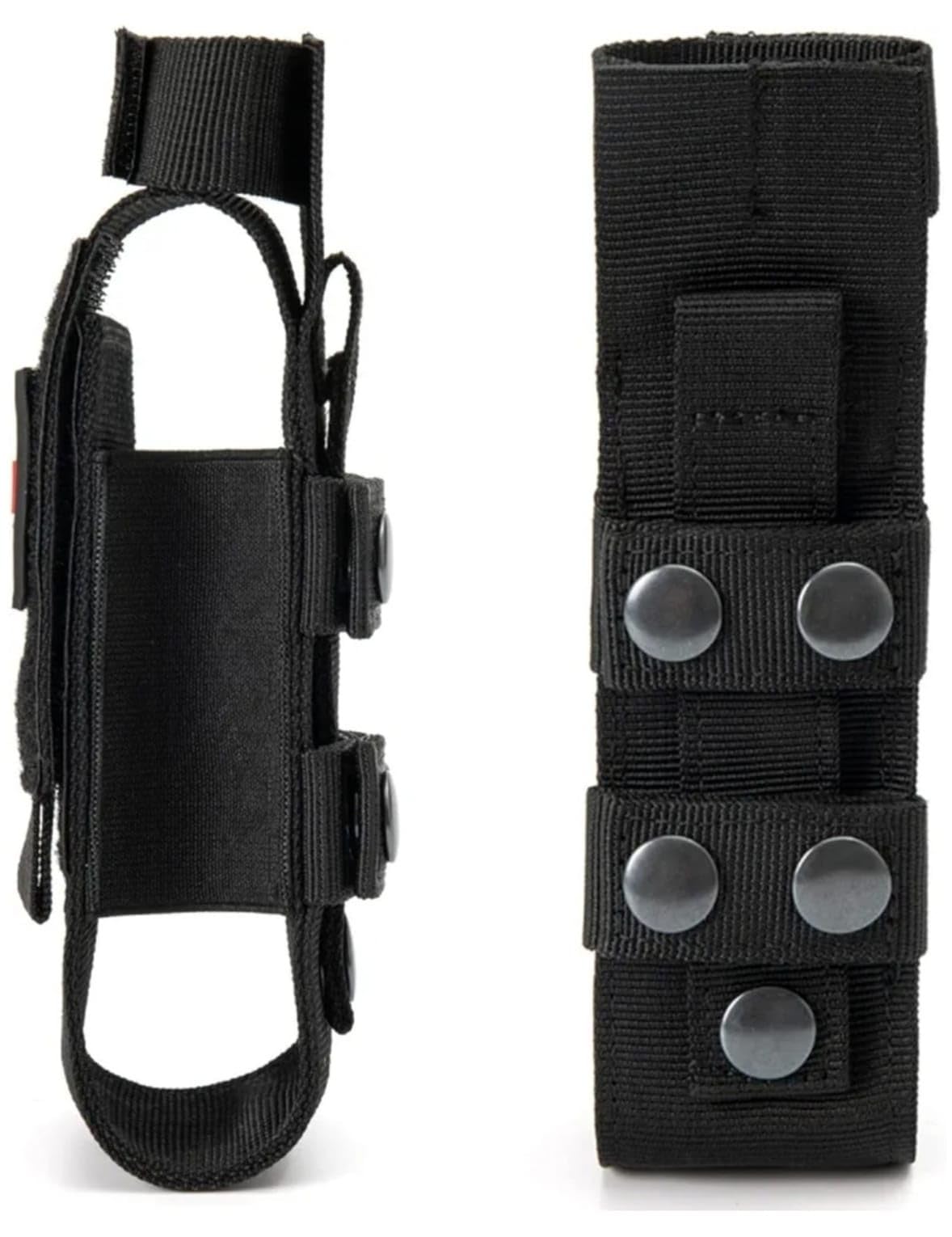 Funda Torniquete Táctica MOLLE - EDC Porta Torniquete Militar para Cinturón Táctico y Chaleco Policial/Militar - Accesorios Supervivencia - Airsoft - Caza y Vigilante de Seguridad Porta Walkie