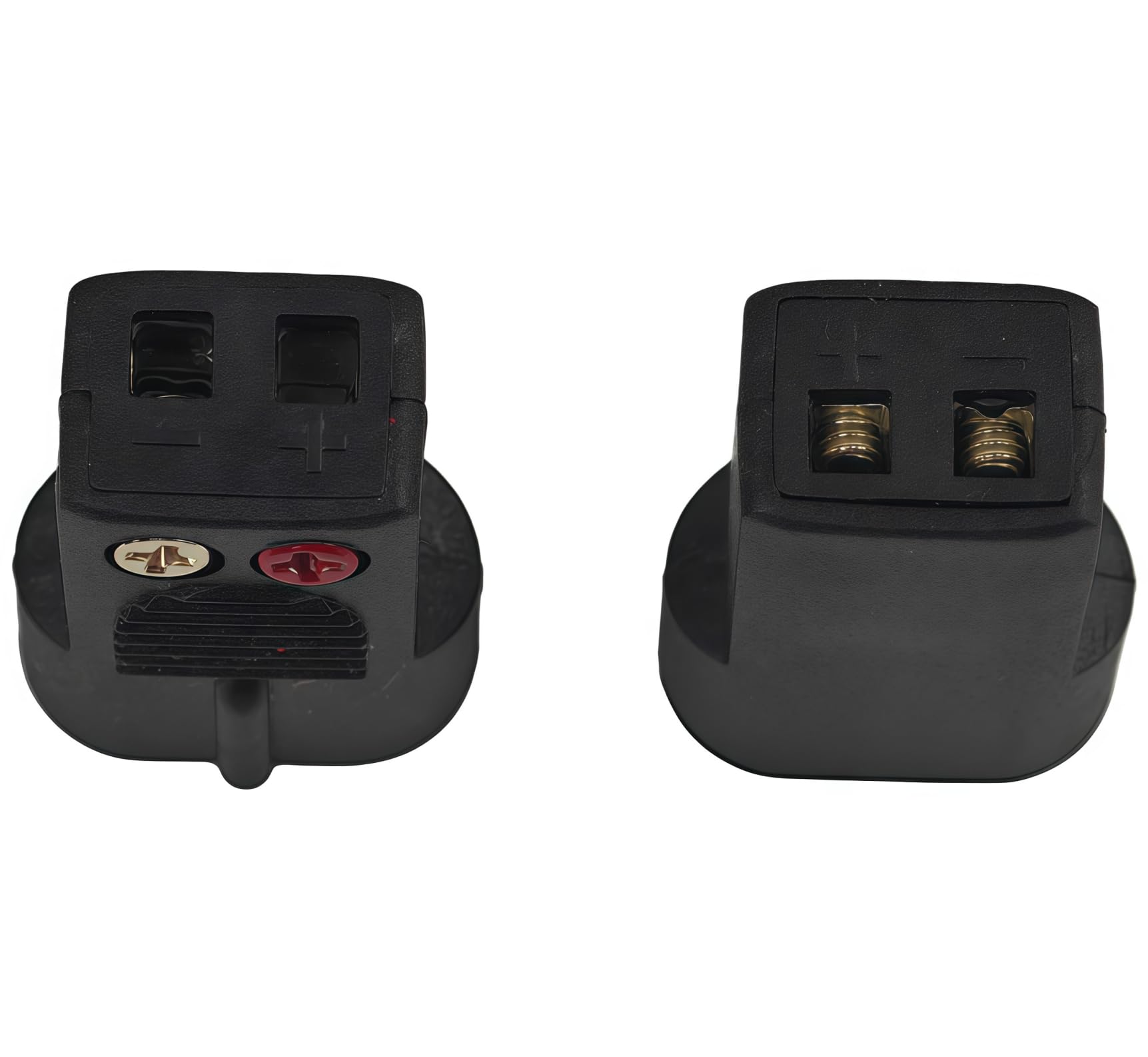 AC-2 Lot de 5 adaptateurs de fil de haut-parleur nu, convertit le fil nu en connecteurs pivotants pour haut-parleurs Bose Lifestyle & Acoustimass Series V ou plus récents (noir)