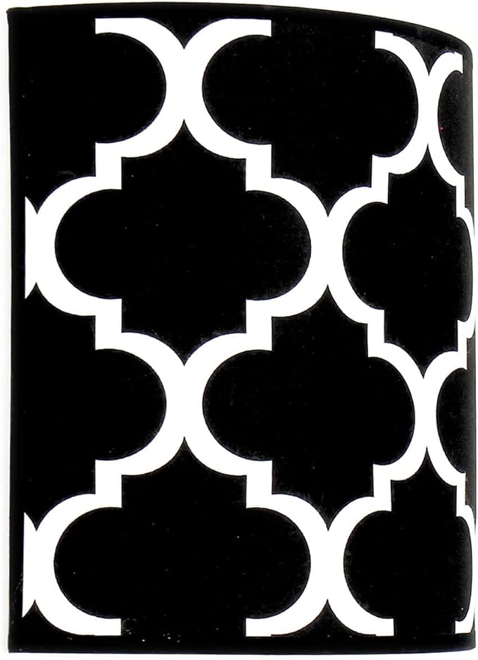 Licht-Erlebnisse Licht-Erlebnisse Wandlamp zwart verlichting Ø25,5cm 60s patroon retro lamp gang photo 2