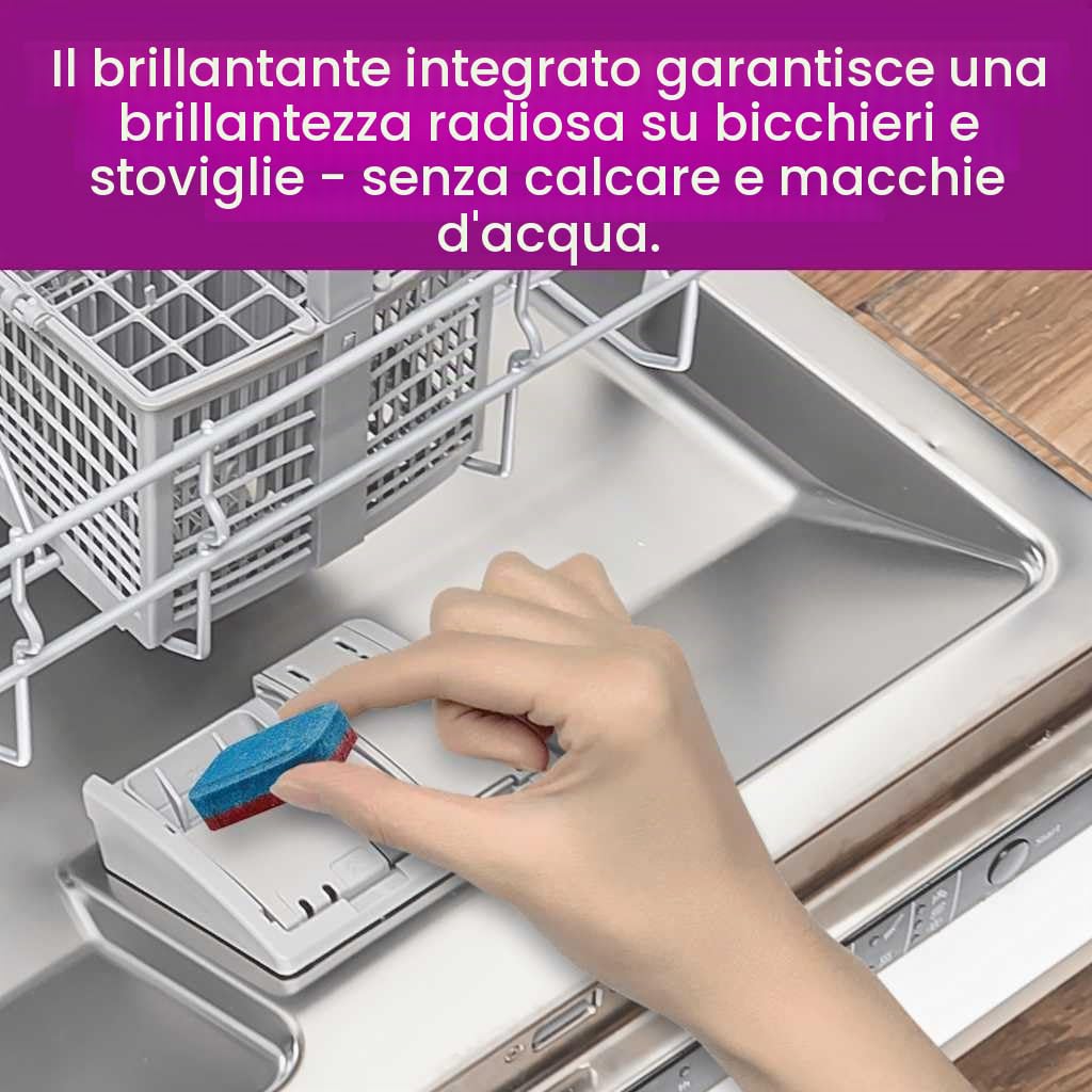vidaXL Pastiglie Lavastoviglie 12-in-1 500 pz, 9 kg, Detergente Multifunzione Senza Fosfati, Profumo di Limone, Rimuove Macchie e Calcare, Protegge Vetro e Acciaio Inox