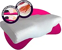 Travesseiro Cervical Original® - I wanna sleep - Suporte Ideal, Alinhamento de Pescoço e Coluna. Alívio de Dores, Combate a Insônia e o Ronco.