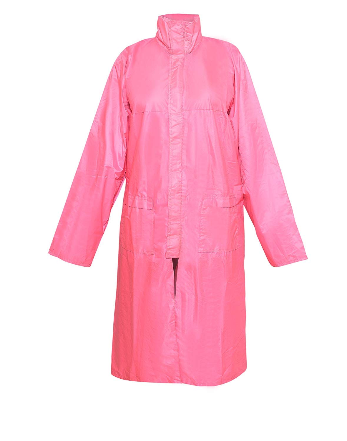fashion sutra Women's Raincoat with Hidden Collar Pocket for Cap (Pink, X-Large)-picture-11
