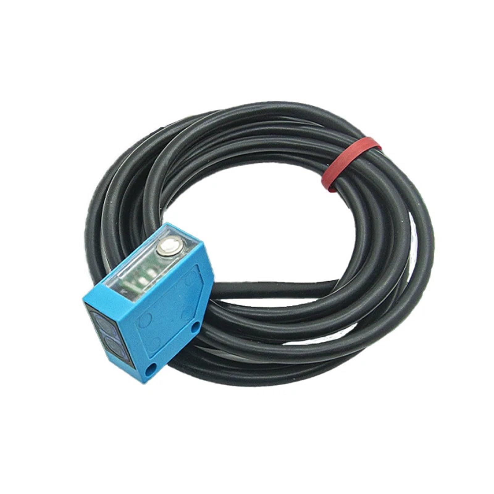 Sensor óptico cuadrado con reflexión difusa, distancia de detección de 30 cm, interruptor NPN PNP de cuatro cables.(BPM-CB30)