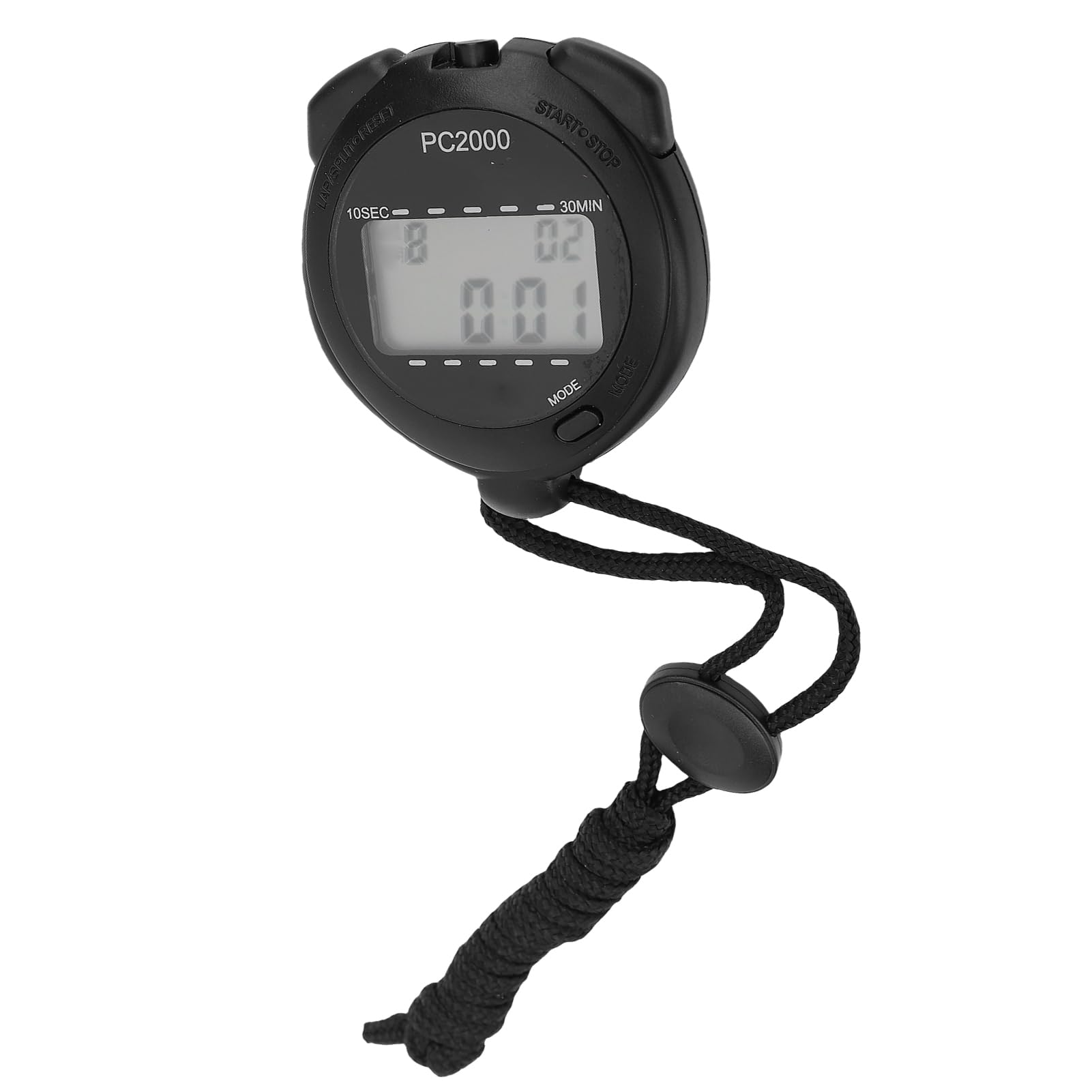 SUNGOOYUE Timer di Cronometro Digitale, Timer di Stop Watch Elettronico di Sport Digitale con Display di Temperatura del Tempo di Stopwatch per L'allenamento di Nuoto