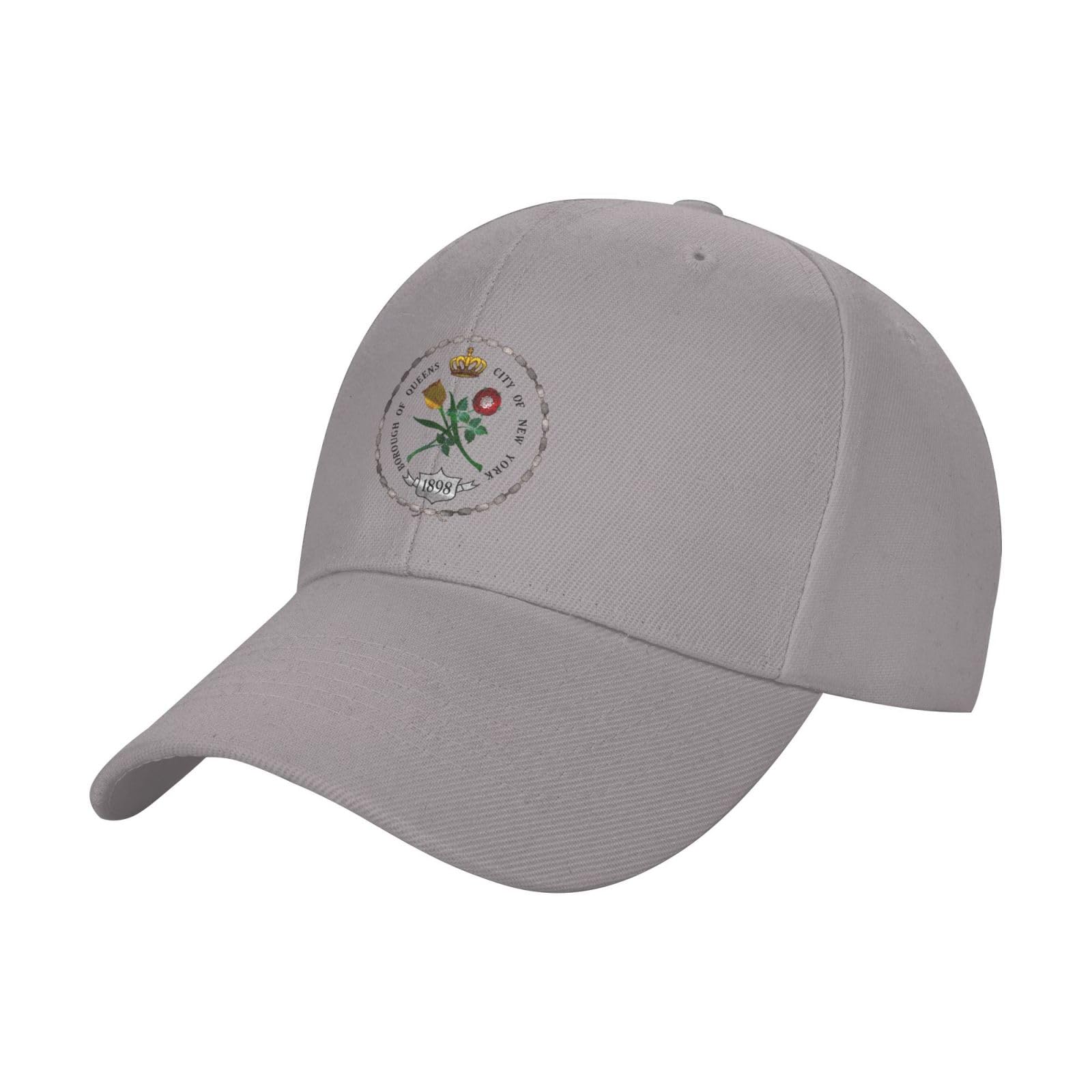 Classic Seal of Borough of Queens Baseball Cap for Men Women Hat Soft Plain Dad Trucker Hats