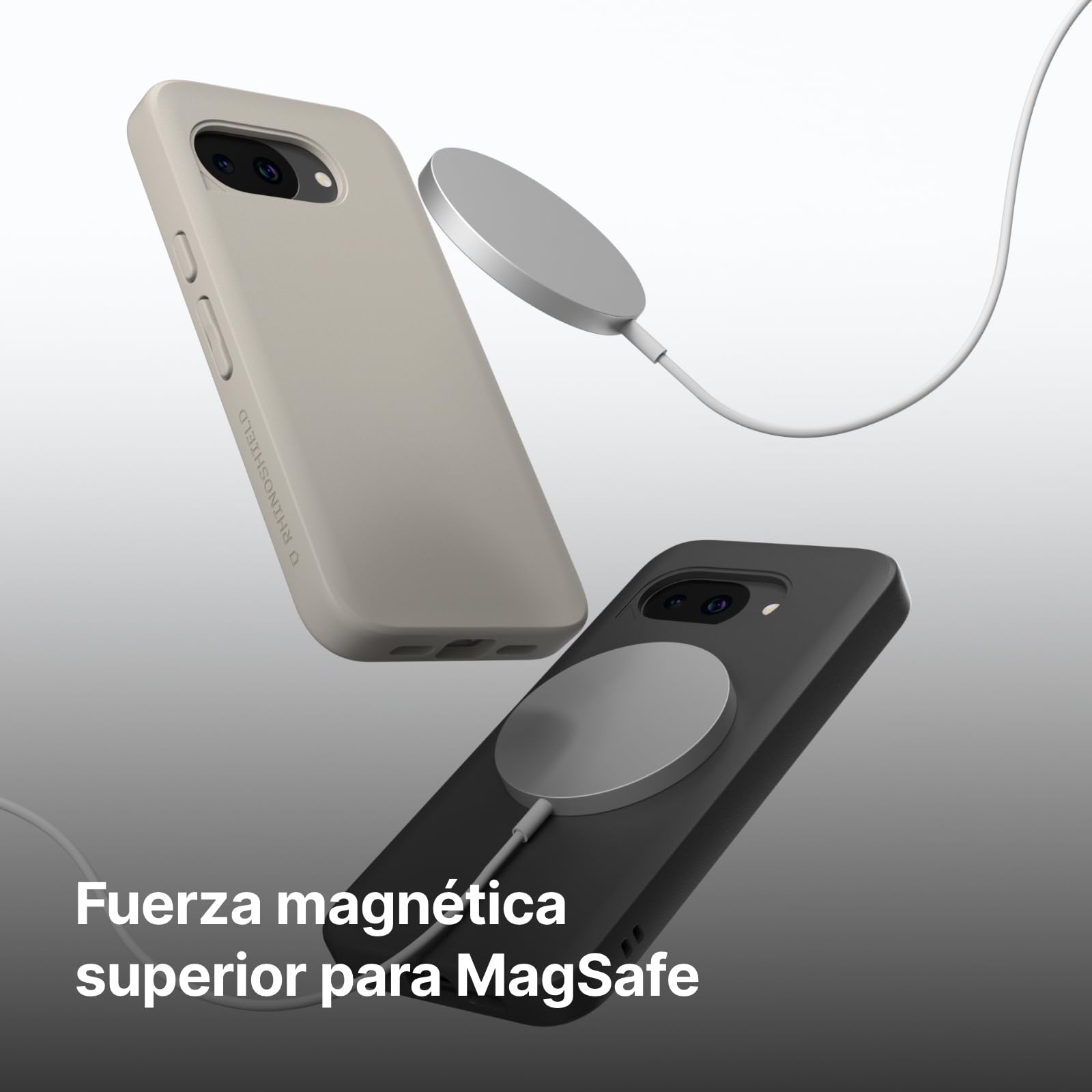 RhinoShield Funda SolidX Apta para MagSafe e Pixel 10a | Fuerza magnética superior, protección militar, absorción de impactos, esquinas reforzadas y diseño ligero.
