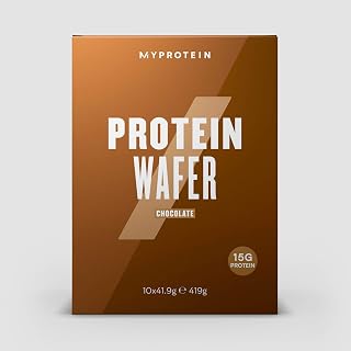 MY PROTEIN Protein Wafers Snack, Vanilla, Pack of 10, Total 400g