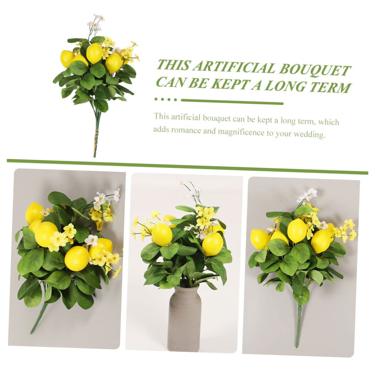 アーティフィシャルフラワー⚫︎レモンの木【2本】