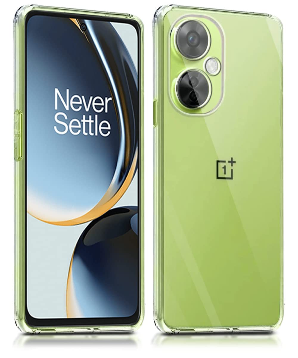 JGD PRODUCTS for OnePlus Nord CE 3 Lite 5G Premium Transparent Soft Silicon Back Cover [Transparent] (B0C3LVFGQ5) Amazon Price History, Amazon Price Tracker
