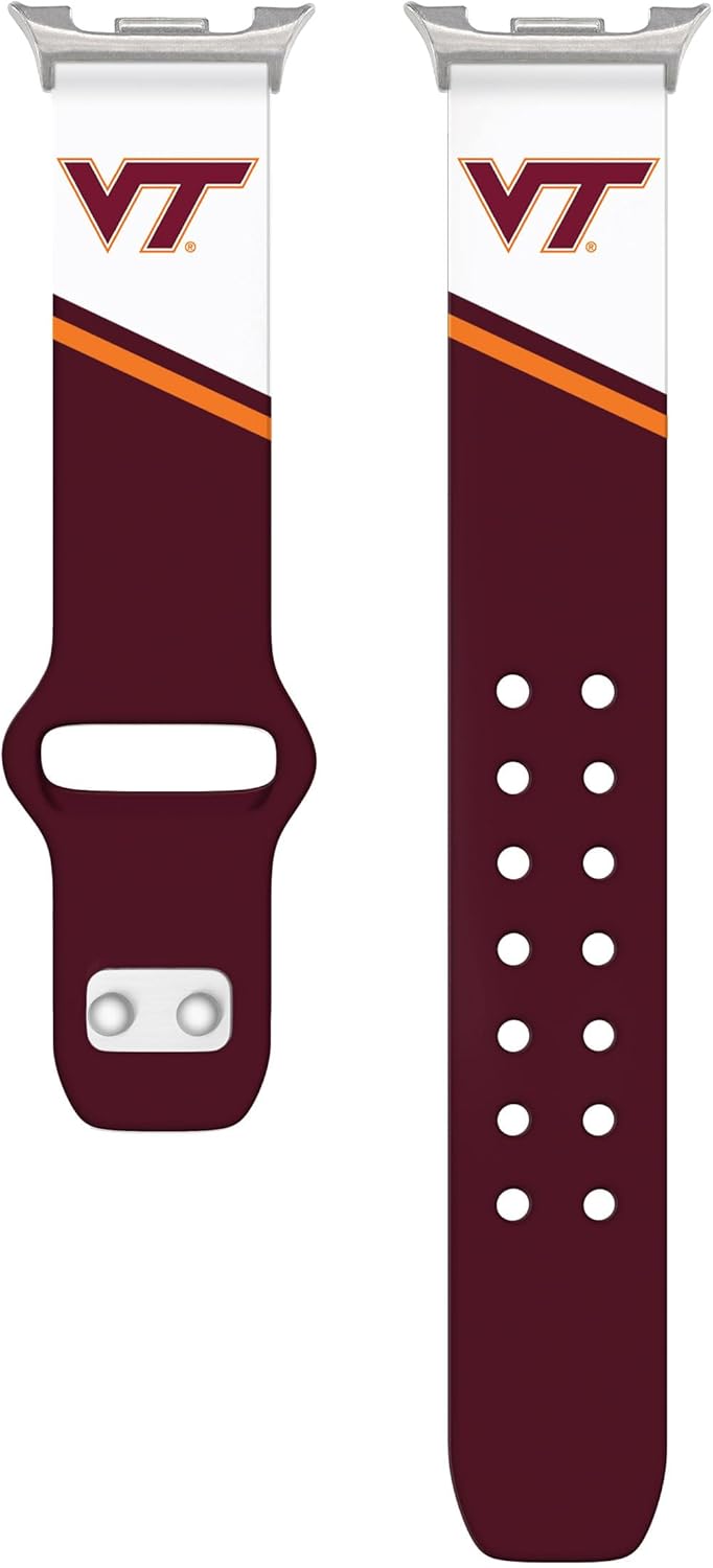 Affinity Bands Virginia Tech Hokies HD Watch Band Compatible with Samsung Galaxy Watch