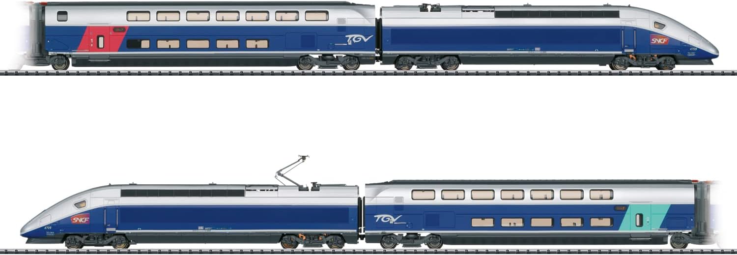 H0 T22381 High Speed Train TGV Euroduplex of SNCF