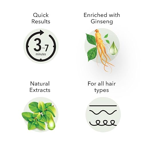 Miniatura 7 de RED by Kiss Champú con cambio de color para cubrir el cabello gris, tinte de color para hombres y mujeres, paquete de 2 (negro natural)