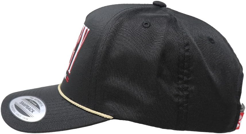 HOOEY Wild Ride Adjustable Snapback Rope Hat - Image 3