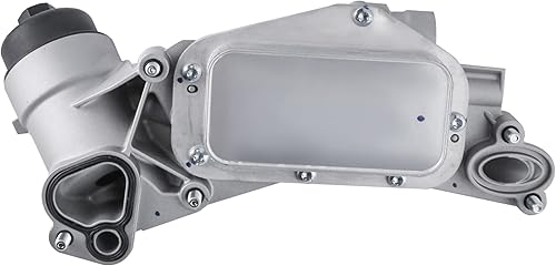 Miniatura 1 de MOSTPLUS Enfriador de aceite de motor con conjunto de filtro 55353323 93186324 compatible con Chevy Cruze Malibu Sonic Trax Aveo Buiick Cascada