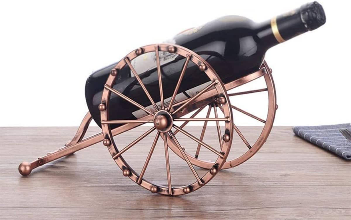 Amazon｜アンティークアイアンアートキャノンモデルワインボトル