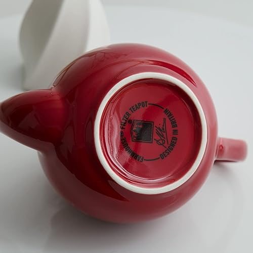 Miniatura 9 de London Pottery Tetera Farmhouse con infusor, cerámica, roja, 2 tazas (20.3 fl oz) producto importado paralelo