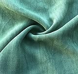 54' 100% Tencel Lyocell Cupro Georgette 4.5 OZ Light Apparel Woven Fabric by The Yard Active Restock Requests: 0 (Pine Green)