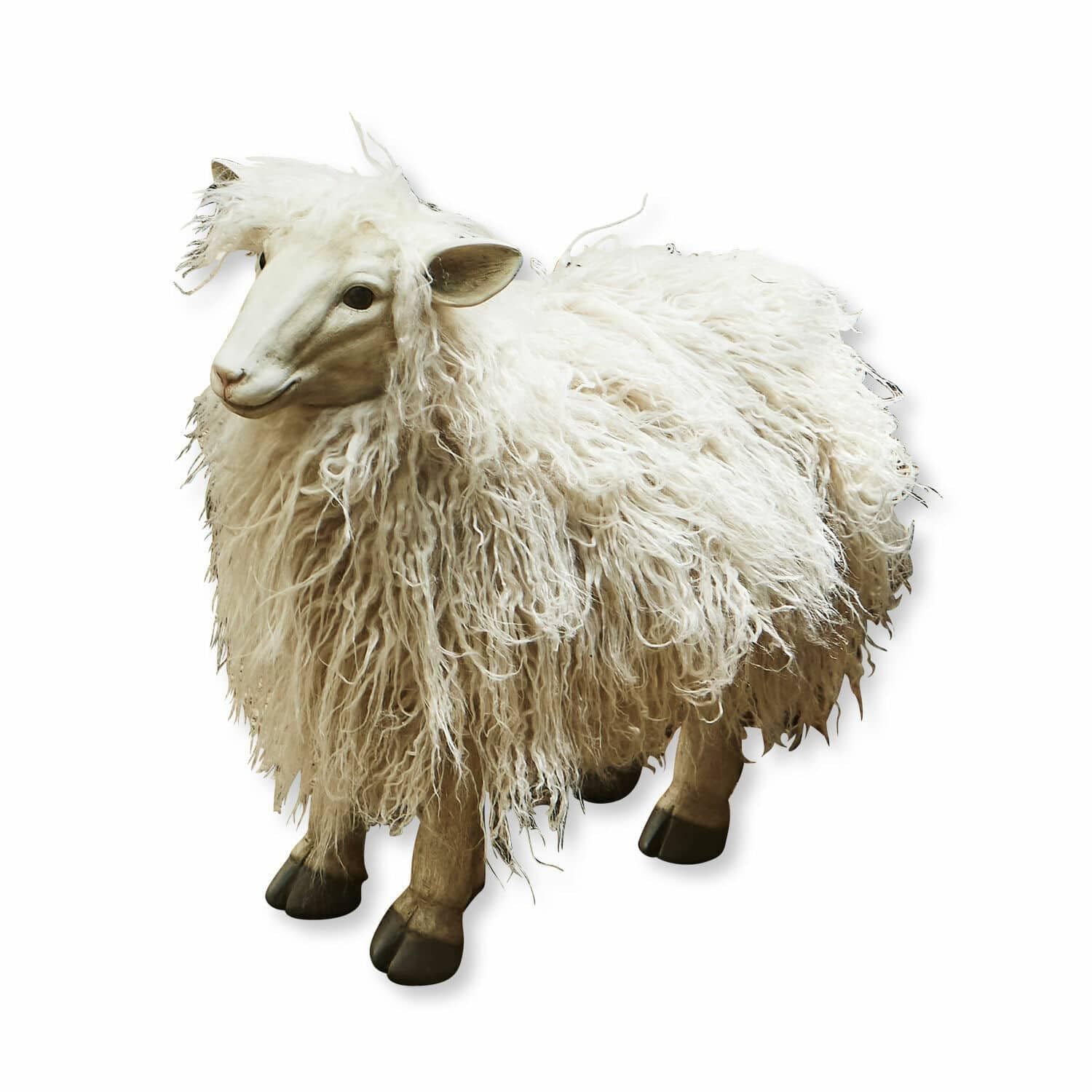 Loberon Deko-Schaf Justin, beige