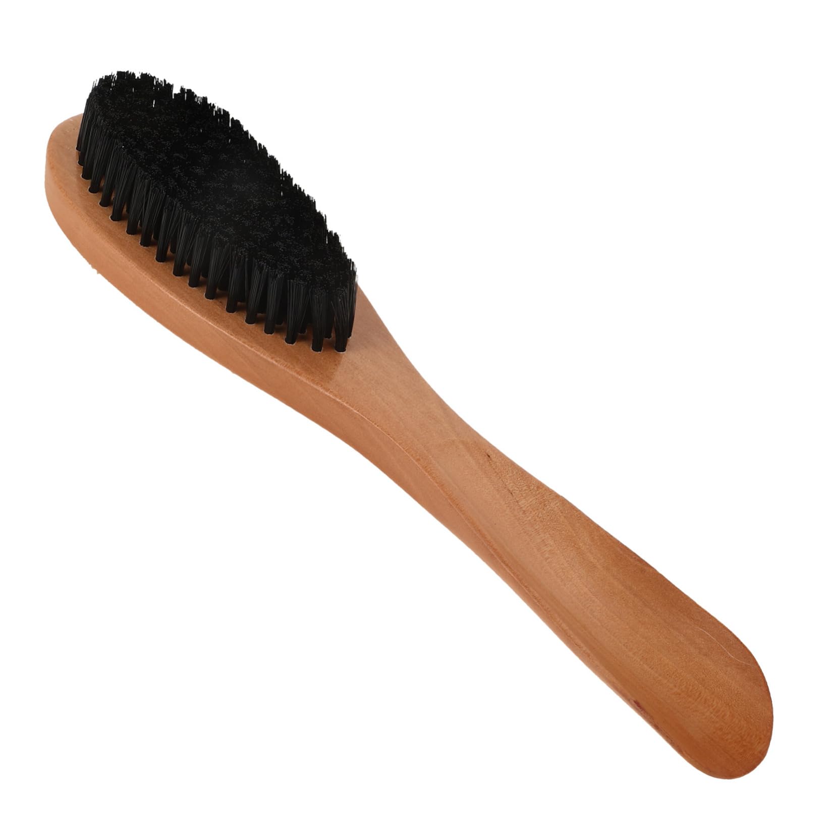 BESTYASH 5 Pezzi In Legno Massello Spazzola Per Scarpe Scarpa Lucidante Spazzola Lunga Scarpa Corno Crine Scarpa Spazzola Boot Brush Sacchetto Di Pulizia Spazzola A Setole Tappeto Pulitore