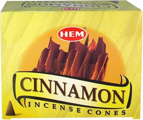 Miniatura 2 de Paquete de conos de incienso de canela y quemador de incienso de cono Insence Insense Hem
