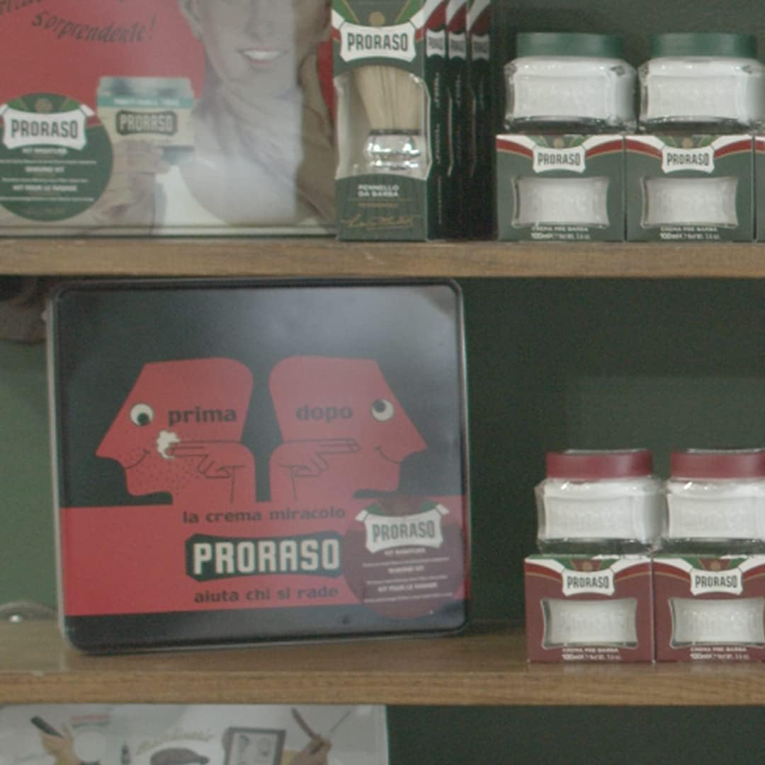 Proraso Set Vintage Selection Barbe Dure, Set regalo uomo con Crema Pre Barba 100 ml, Sapone Barba 150 ml e Balsamo Dopobarba 100 ml, Cofanetto regalo uomo rasatura, Set regalo natale Made in Italy