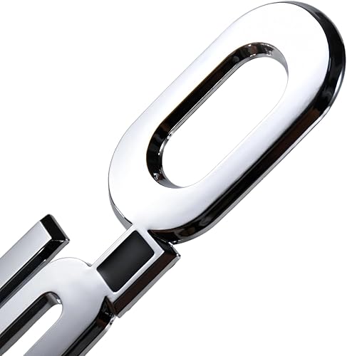 Miniatura 8 de Zorratin 2015-2022 (más reciente) Emblema cromado para guardabarros de puerta lateral 5.0 para Mustang GT F150