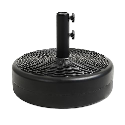 70 lb Heavy Duty Round Umbrella Base, Plastic Water and