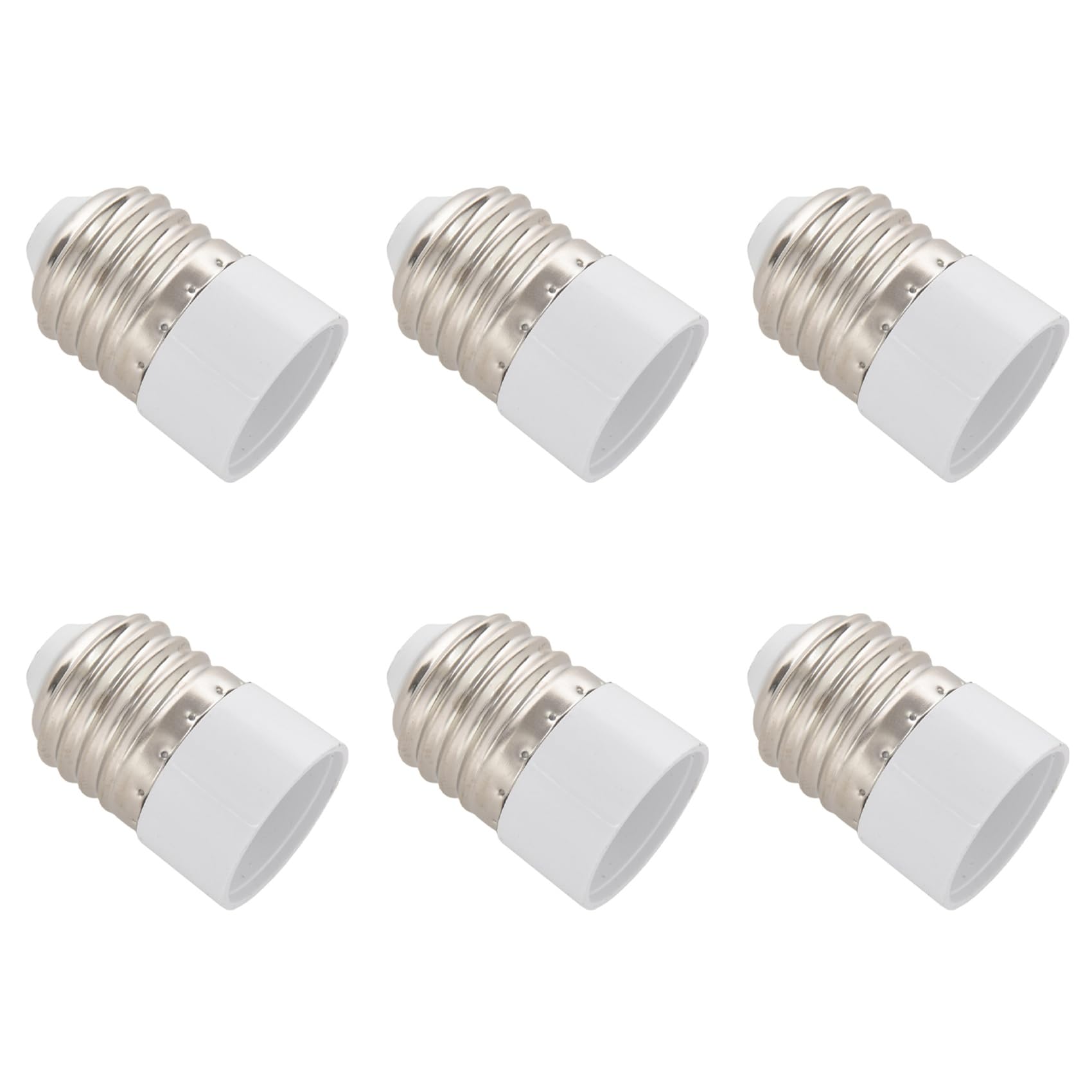 Hndhbfgrt 6X E27 to E14 Base LED Light Lamp Bulb Adapter Converter