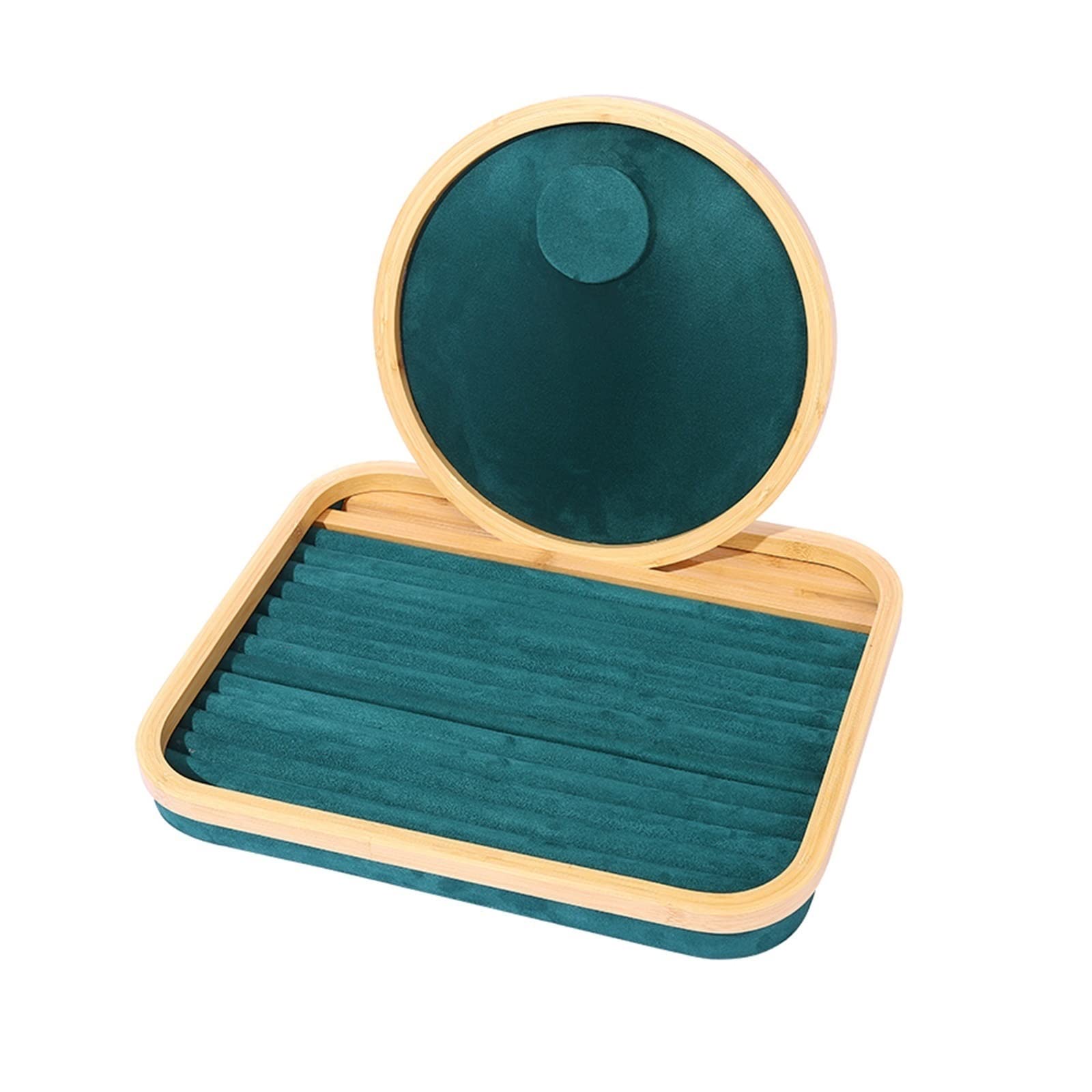 Tyuhduyur Jewelry Storage Jewelry Stand Tray Jewelry Display Tray Watch Necklace Earring Ring Storage Box Removable Bracelet Display Tray Storage Box Jewelry Display Stan