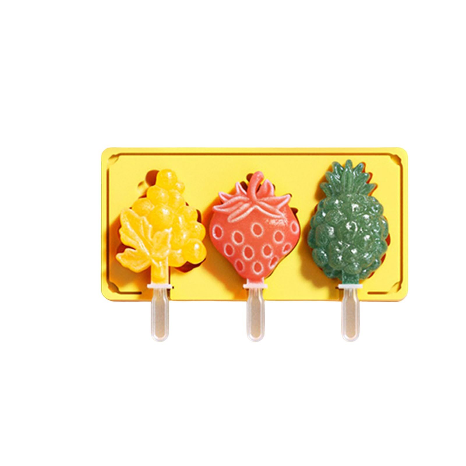 HZBB Silicone Ice Cream Molds Ice Lolly Silicone Popsicles Molds Cream Box for Kitchen Making Lolly