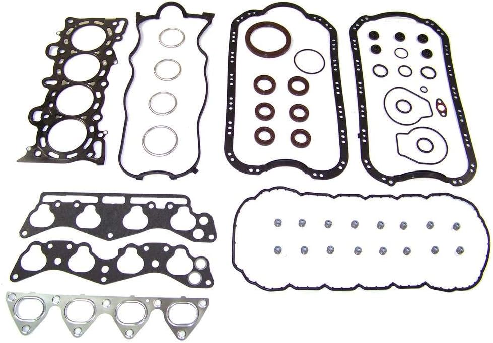 DNJ EK297A Engine Rebuild Kit for 1996-2000 Honda Civic Civic del Sol 1.6L L4 16V SOHC 1588cc