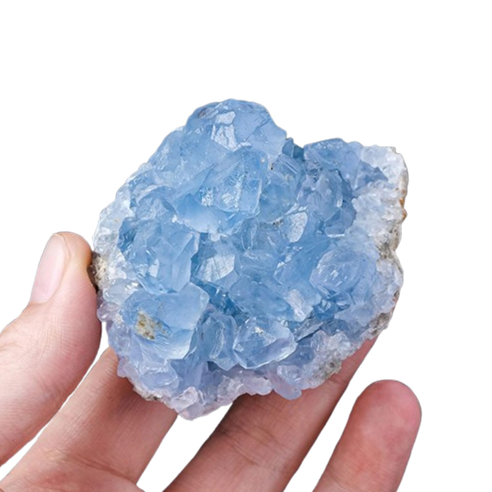 QWZTAEOZA Crystal Kyanite Cluster Irregular Crystals Druzy for Home Decor,100~150g