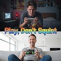 Vista 6 de Consola de videojuegos portátil retro de mano, pantalla IPS de 4.3 pulgadas, sistema Emuelec, 64 GB, más de 20.000 juegos, sistema de juegos clásico