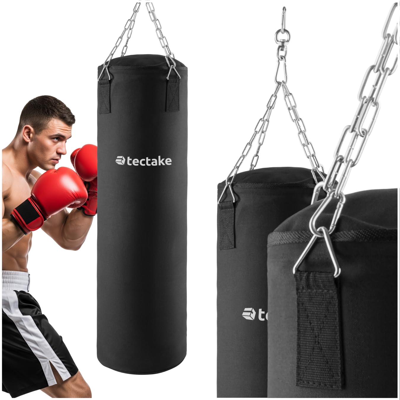 Sac De Boxe Complet Pour Entraînement Mma Kick Boxing Avec Chaînes 60