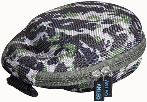 Vista 54 de Anleo Estuche rígido de viaje para JBL Clip 5 / Clip 4 - Mini altavoz Bluetooth portátil (verde militar)