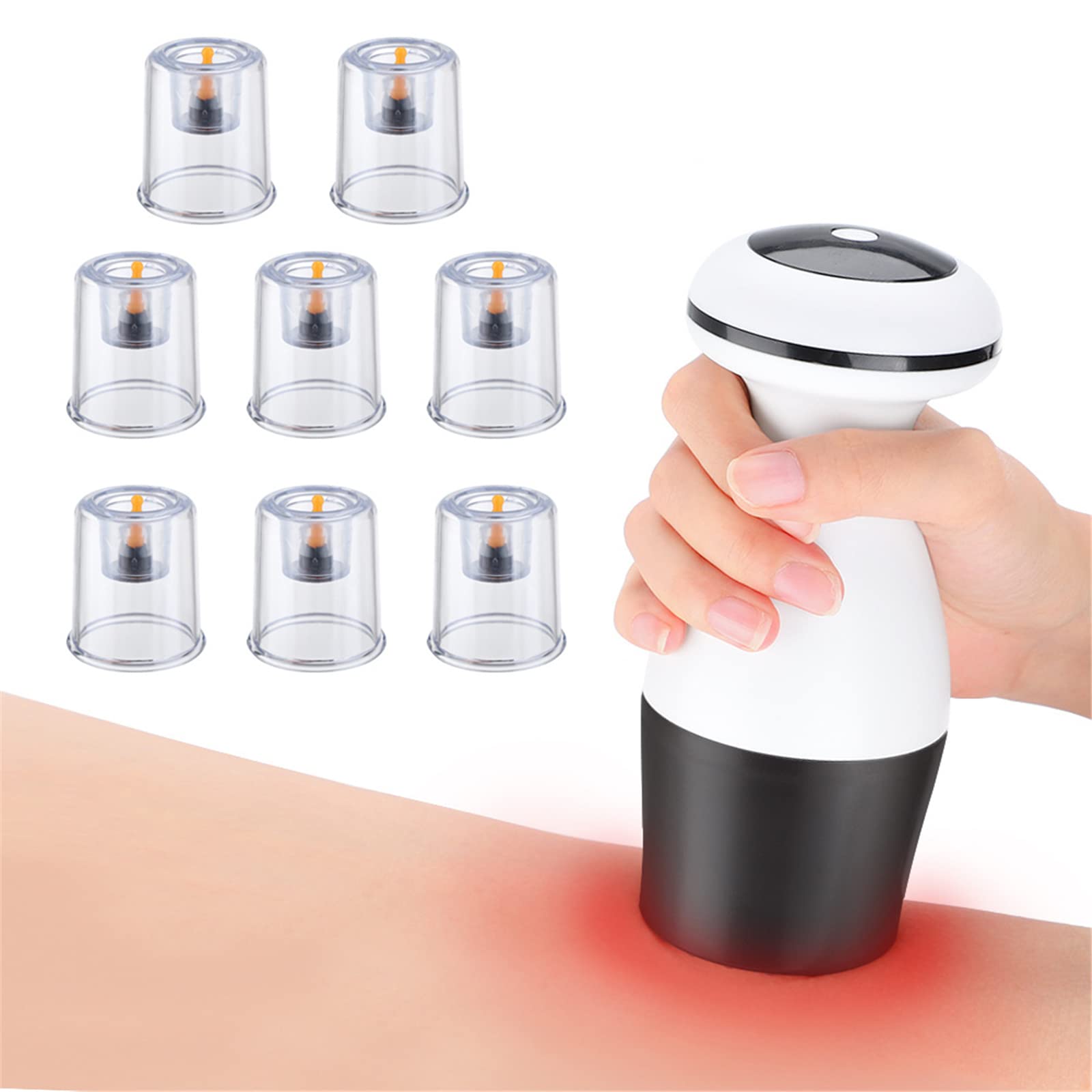 ADORZHandheld Physical Therapy Gua Sha Massage Device, Electric Gua Sha Scrapping Massager and Cupping Therapy Tool, Relieves Muscle Sores