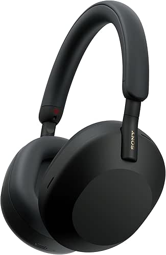 Sony WH-1000XM5 Casque sans Fil antibruit avec optimiseur de Suppression