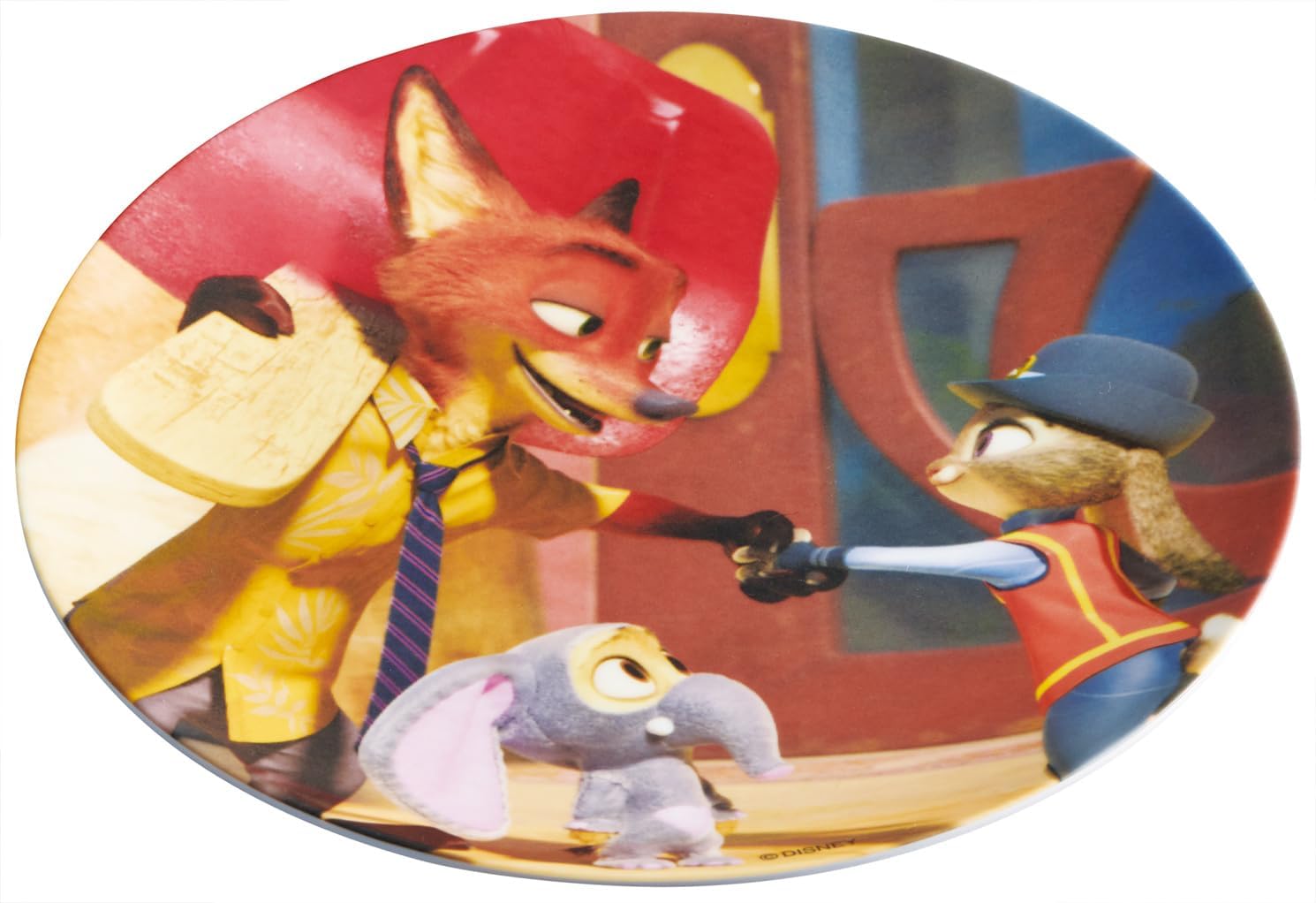 Skater MPL20P-A Melamine Plate, 7.9 inches (20 cm), Plate, Disney, Zootopia Final Frame, Boys and Girls