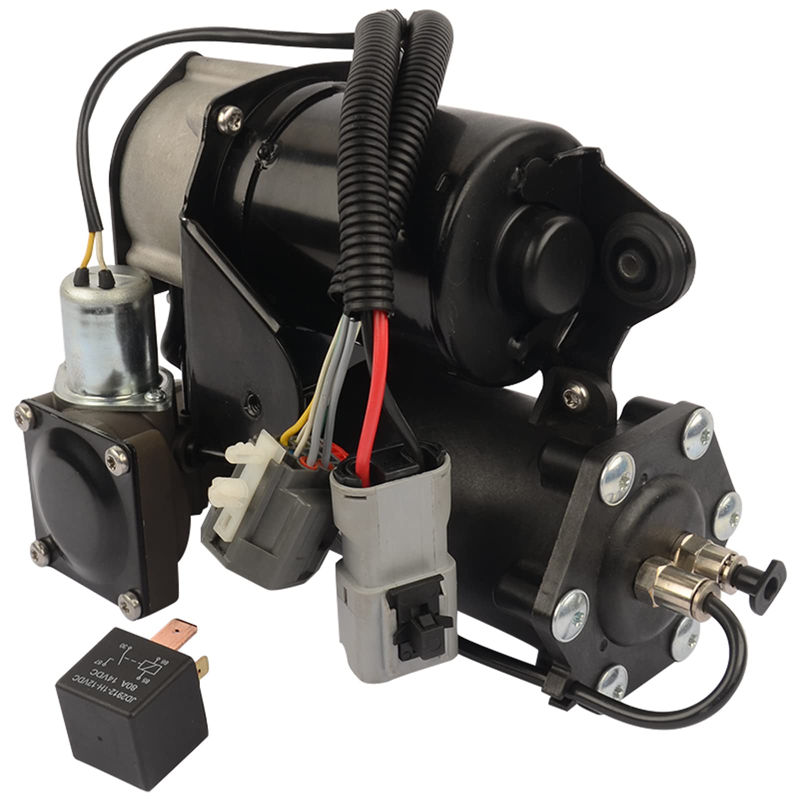 Hit-achi Type compresseur de suspension pneumatique avec relais de rechange pour L322 2006-2012#LR023964 LR015303 LR025111 LR010375 Huiruhy