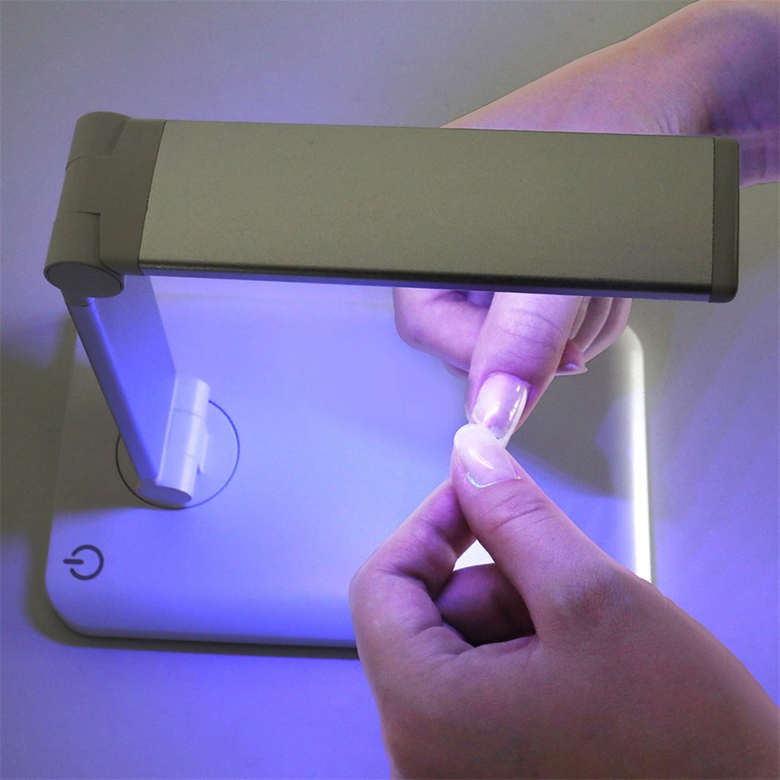 Suszarka do paznokci, lampa do paznokci składana LED żelowa suszarka do paznokci maszyna do manicure USB przenośna profesjonalna lampa do paznokci do użytku domowego