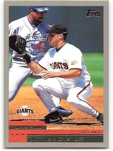 Miniatura 1 de 2000 Topps #35 J.T. Snow NM-MT San Francisco Giants Baseball