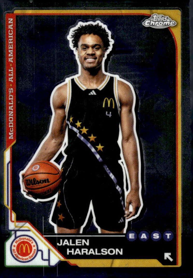 Amazon.com: JALEN HARALSON 2025 Topps Chrome Base McDonalds All